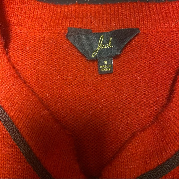 Red Zipper Cardigan/Light Jacket w/ Embellishments— Soft & Warm!!! - Picture 6 of 7